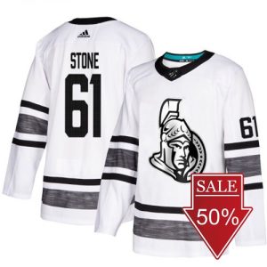 Ottawa Senators Trikot Mark Stone Weiß 2019 NHL All Star–1